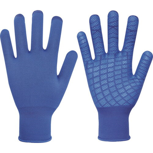 福徳産業 作業手袋 すべり止め手袋 バージョンアップ吸ちゃん ネイビー L (1双) 品番:808-L-NVY