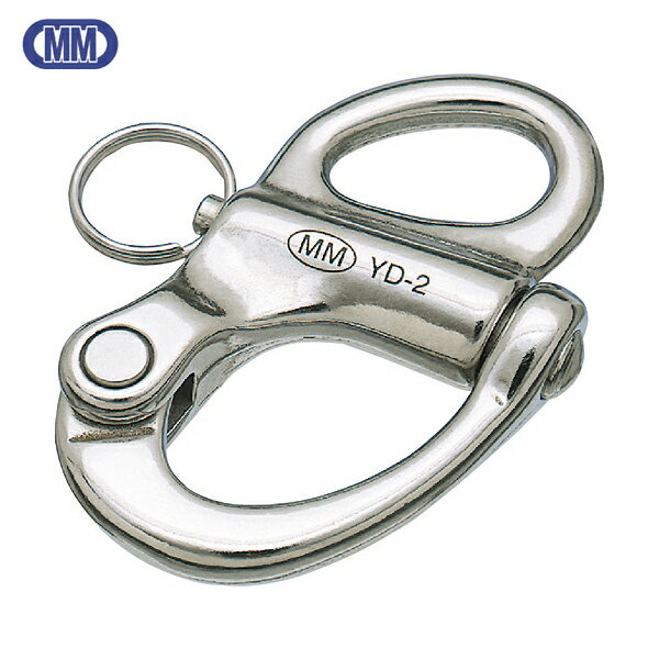 水本 ステンレス 固定スナップシャックル 全長55mm (1個) 品番：B-1389