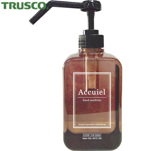 TRUSCO(トラスコ) 手指消毒剤 アキュイール 500ML (1本) 品番：ACC-05