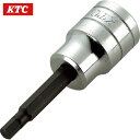 KTC(京都機械工具) インチ 12.7sq.ヘキサゴンビットソケット(インチ)BT4-1/4 (1個) 品番：BT4-1/4