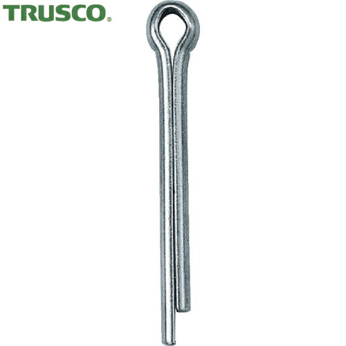 TRUSCO(トラスコ) 割ピン スチール サイズ2.5×25 135本入 (1Pk) 品番：B19-2525