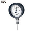 佐藤 バイメタル式温度計 BM-S-100P 0〜50℃ 50L (2085-0 (1個) 品番:BM-S-100P-1