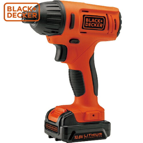 B+D ブラックアンドデッカー 10.8Vインパクトドライバー (1丁) 品番：BDI12-JP