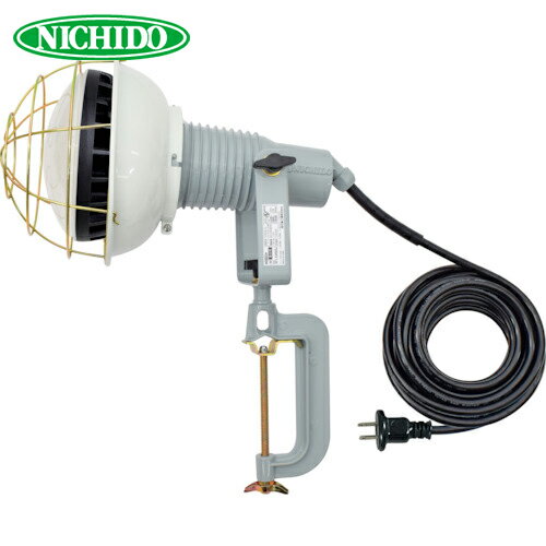 【6/4 20:00〜6/11 01:59迄 ポイント2倍! 楽天スーパーSALE】日動工業 NICHIDO エコビックLED投光器50W 昼白色 2P10m (1台) 品番：AFL-5010J