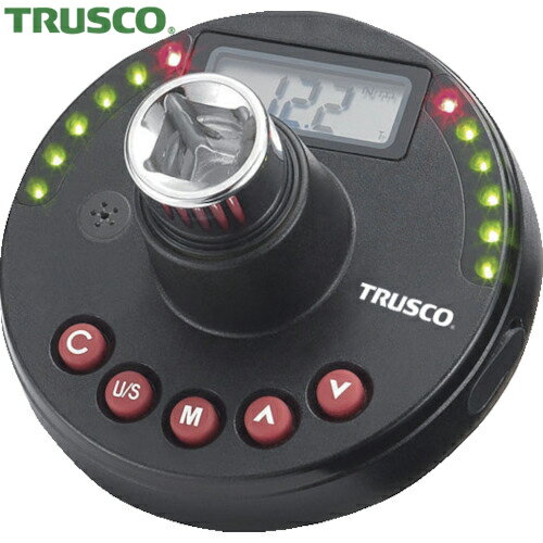 TRUSCO(トラスコ) デジタルアングルトルクアダプター 差込角6.35mm 6〜30Nm (1個) 品番：ATA2-030