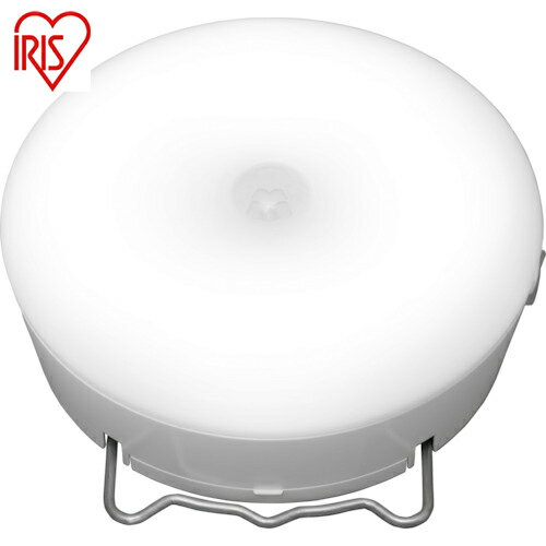 アイリスオーヤマ(IRIS) 522479 乾電池式LED屋内センサーライト ホワイト マルチタイプ 昼白色 (1台) 品番：BSL40MN-WV2