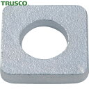 TRUSCO(トラスコ) テーパーワツシャー 三価白 M12(1/2) 6個入 (1Pk) 品番：B755-0012