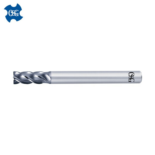 OSG オーエスジー 超硬防振型エンドミル AE−VMS ショート形 ライトアングル 8555750 (1本) 品番：AE-VMS 5-RA