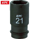 KTC(京都機械工具) 12.7sq.インパクトレンチ用ソケット(セミディープ薄肉) 26mm (1個) 品番：BP4M-26TP