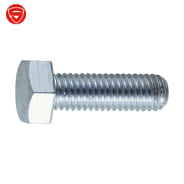 コノエ 六角ボルト スチール ユニクロ 全ねじ M10×90 (90本入) (1箱) 品番：BT-SS-1090