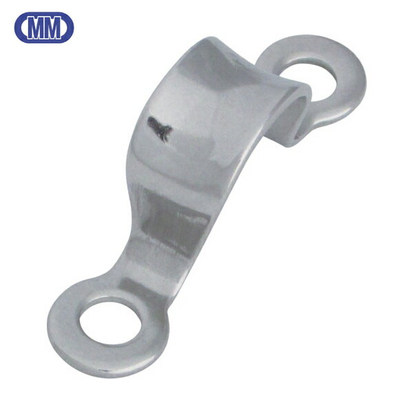 水本機械製作所 ステンレス シートアイストラップ ピッチ38mm 使用荷重0.1kN (1個) 品番：B-1441