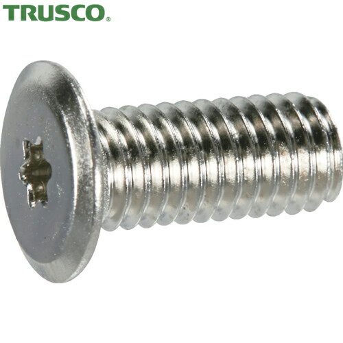 TRUSCO(トラスコ) ヘックスローブ超極低頭ねじ ニッケル M3×8 60本入 (1Pk) 品番：B180-0308