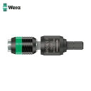 【6/22 20:00〜6/27 01:59迄 ポイント2倍 お買い物マラソン】 Wera ヴェラ 889/4/1F ラチェット機能付ビットホルダー (1個) ...