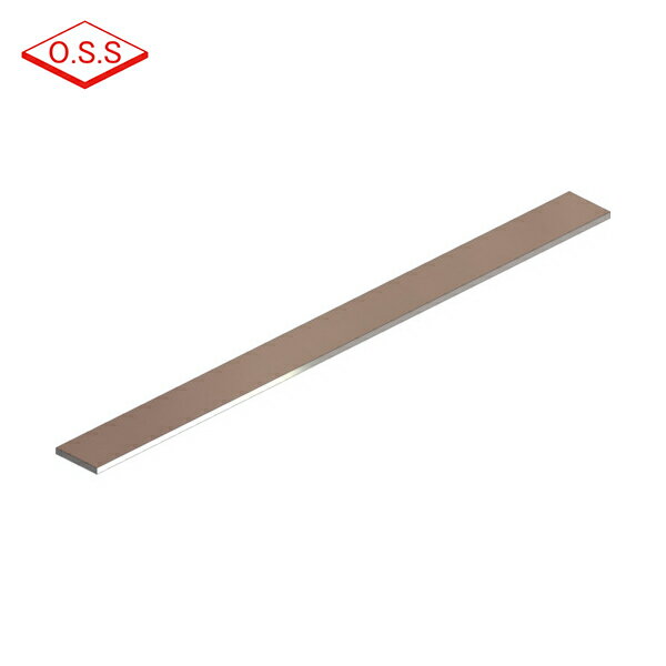 OSS 鋼製ストレートエッジ 普通形 200 B級 (1個) 品番：140-200B
