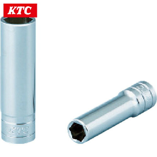 KTC(京都機械工具) 12.7sq.ディープソケット(六角)19/32inch (1個) 品番：B4L-19/32