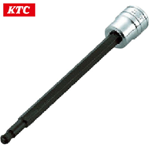 KTC(京都機械工具) 6.3sq.ロングボールポイントヘキサゴンビットソケット4mm (1個) 品番：BT2-04BPL