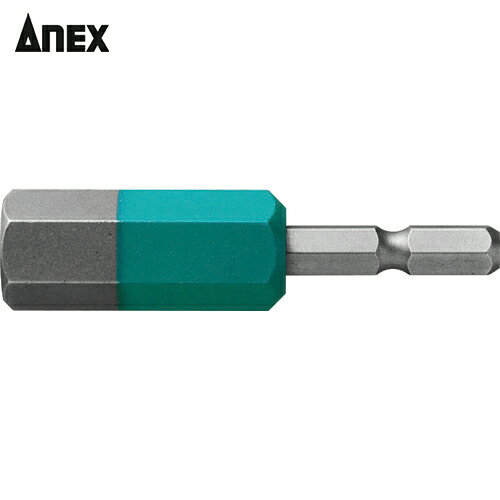 アネックス 六角レンチカラービット1本組 対辺14×65 (1本) 品番：ACHX-1465