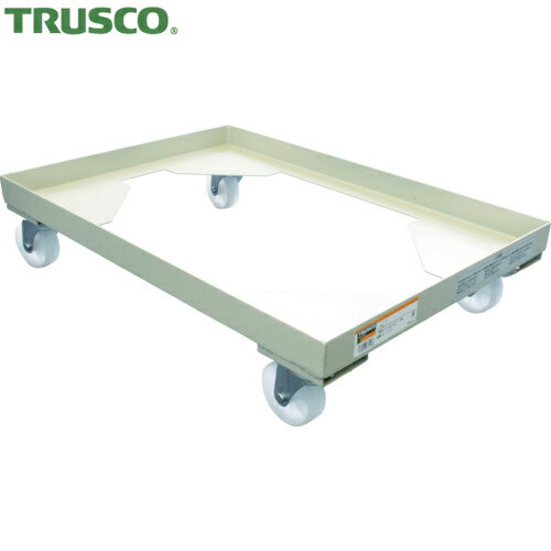 トラスコ TRUSCO コンテナ台車 箱台車 内寸580×400 ナイロン車 (1台) 品番：B-4B
