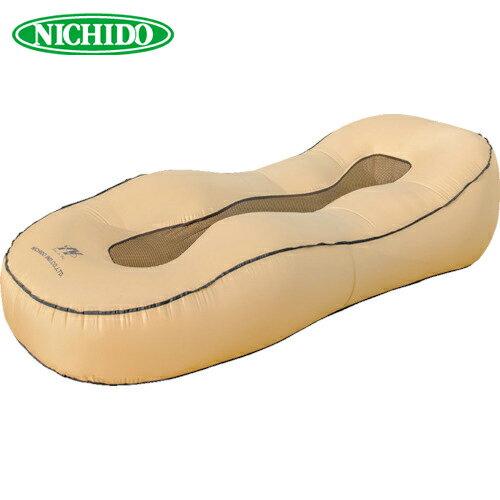 日動工業 NICHIDO エアソファベッド アラジン サンド (1台) 品番：ASB-01-SN