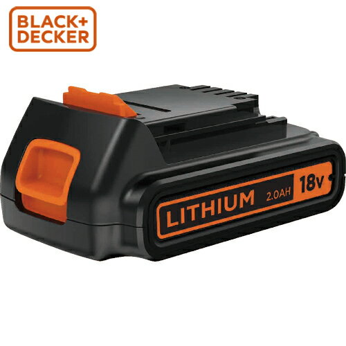 B/D 充電ドリルドライバー用電池パック 18V2.0Ahリチウムイオンバッテリー (1個) 品番：BL2018-JP