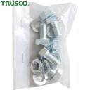トラスコ TRUSCO アングル式キャスター用 M8ボルトナットセット (4組入) (1S) 品番:BNS-M8-4