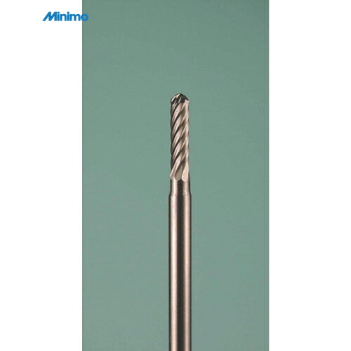 ミニモ 超硬カッター スパイラルカット Φ2.4 (1本) 品番：BC2021