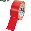 【6/4 20:00〜6/11 01:59迄 ポイント2倍! 楽天スーパーSALE】トラスコ TRUSCO カラー布粘着テープ 幅50mm長さ25m レッド (1巻) 品番:CNT-5025-R(3)