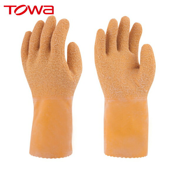 東和 トワロン 作業手袋 天然ゴム手袋 トワロンハード3 ML (1双) 品番:171-ML