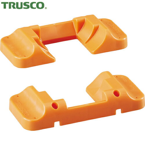 トラスコ TRUSCO 台車オプション 75φ/100φキャスター用車止め とめたろう 2個1組 (1組) 品番：CH75100-2S