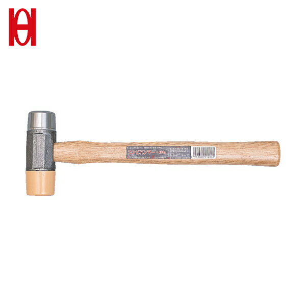 オーエッチ工業 OH コンビハンマー（鉄/樹脂）＃1/2 (1本) 品番：CH-05