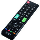 エレコム 12メーカー対応マルチテレビリモコン Mサイズ 1個 品番：ERC-TV01MBK-MU