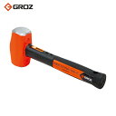 GROZ クラブハンマー 1.1kg 300mm (1個) 品番：CHID/2.5/12