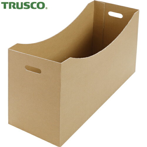 トラスコ TRUSCO ファイルケース 段ボール製フォルダーボックス S (1個) 品番：DBFB-S