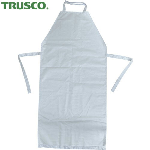 トラスコ TRUSCO 耐薬品性胸前掛け L (1枚) 品番:CR-BAP-L