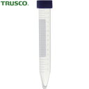 TRUSCO トラスコ 遠沈管 コニカル型 15ml 50本ラック入 1袋 品番：CT15C-50SR