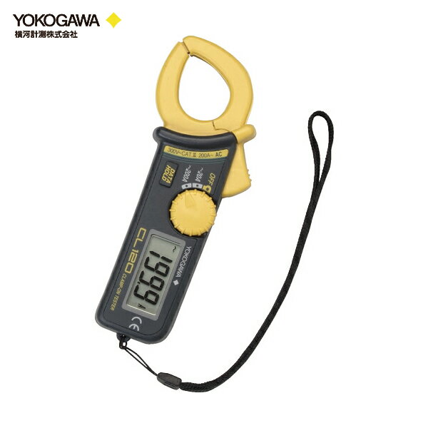 横河 ミニクランプテスタ (1台) 品番：CL-120 デジタルクランプメーター 交流電流測定用