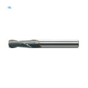 ユニオンツール 超硬エンドミル ラジアス φ6×コーナR0.2 (1本) 品番:CCRS206002(4)