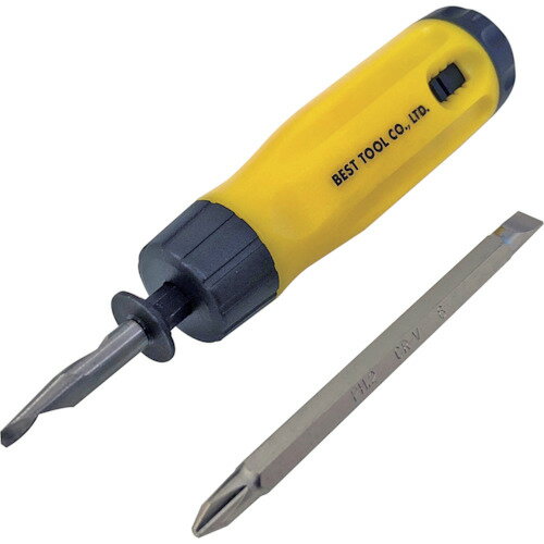 ベストツール 波板用穴あけ工具 BEST 波板ドリルセット（ラチェットハンドル・ドリル・ビット付） (1個..