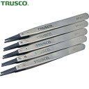 トラスコ TRUSCO 静電気対策ピンセット まとめ買い ESDチップピンセット 先平型 先端幅2.3mm 5本入り (1S) 品番:EP-2.3-M5