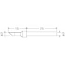 太洋電機産業 goot グット はんだこてCS-21/32用替こて先3C型 (1個) 品番:CS-20/30RT-3C(4)