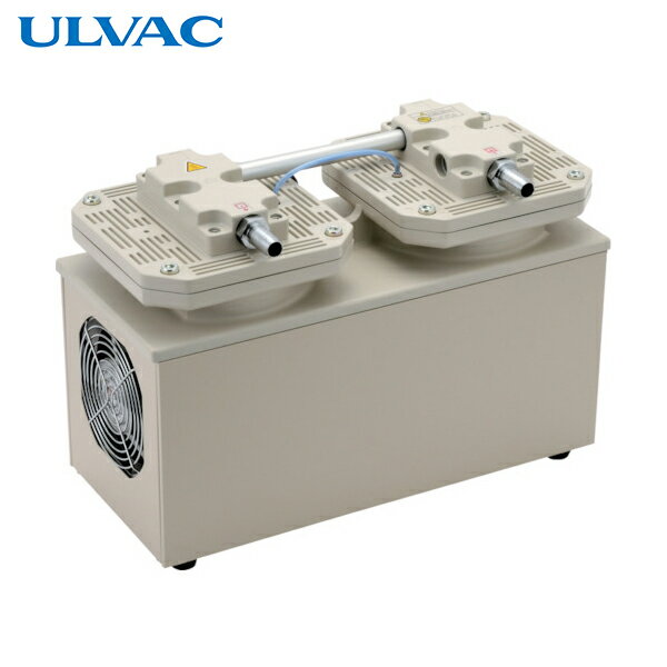 アルバック ULVAC 単相100V ダイアフラム型ドライ真空ポンプ 全幅193.5mm (1台) 品番：DA-121D