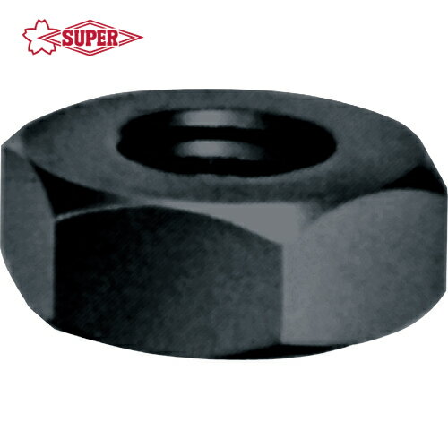 SUPERTOOL スーパーツール 平ナット M10 高さ6 二面幅寸法 17MM (1個) 品番：10MJN