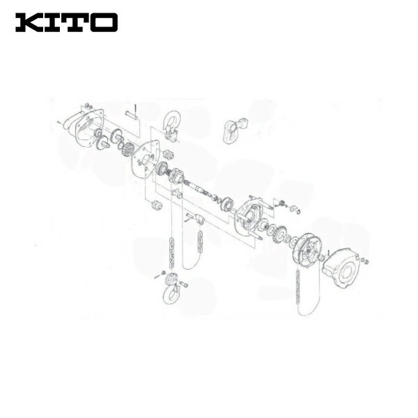 ȡ KITO ֥å ȡޥƥM3 CB015 եåå (1) ֡C1FA010-10712