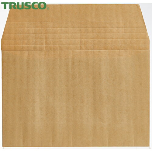 TRUSCO(トラスコ) 片段封筒 クッション付き 幅345x高さ315＋折り返し50mm 10枚入 (1袋) 品番：CF3431