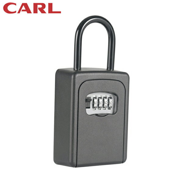 カール キーボックス（吊り下げタイプ） ブラック (1個) 品番：CKB-S01-K