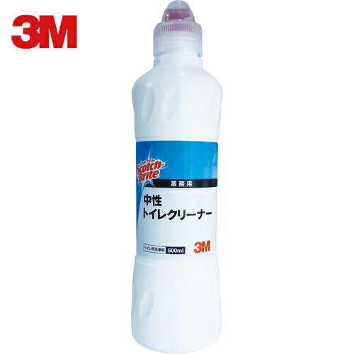 3M スリーエム スコッチ・ブライト 中性トイレクリーナー 500ml CHU T 500 (1本) 品番：CHU T 500