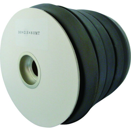 ミリオン ホロタイト（合成ゴム）リール巻 30mm幅×2.5mm厚×60M長 (1巻) 品番：ED-RC060