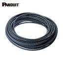 パンドウイット PANDUIT コルゲートチューブ ポリエチレン スリット付き黒 内径32.5mm 15.24m (1巻) 品番:CLT125F-L20