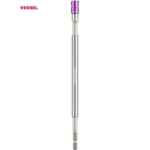 ベッセル VESSEL スリムロングビットホルダーDX 250mm (1個) 品番：DXH-250