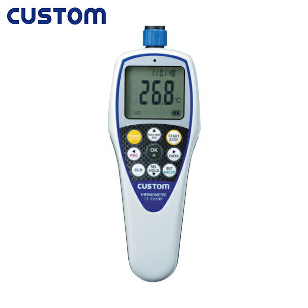 カスタム(CUSTOM) 防水デジタル温度計 (1個) 品番：CT-5200WP
